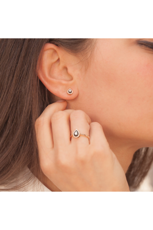 Elmas Damla Küpe - 3