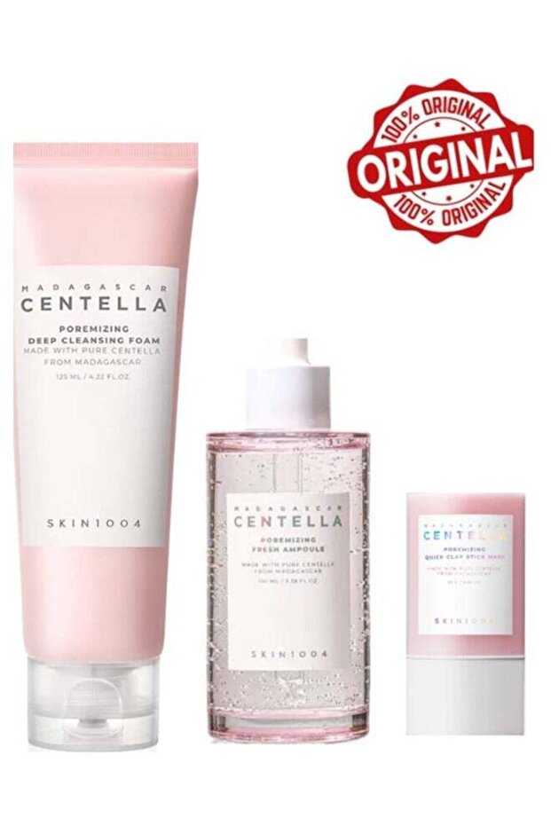 مجموعة مسامات مدغشقر سنتيلا 3 قطع - 1