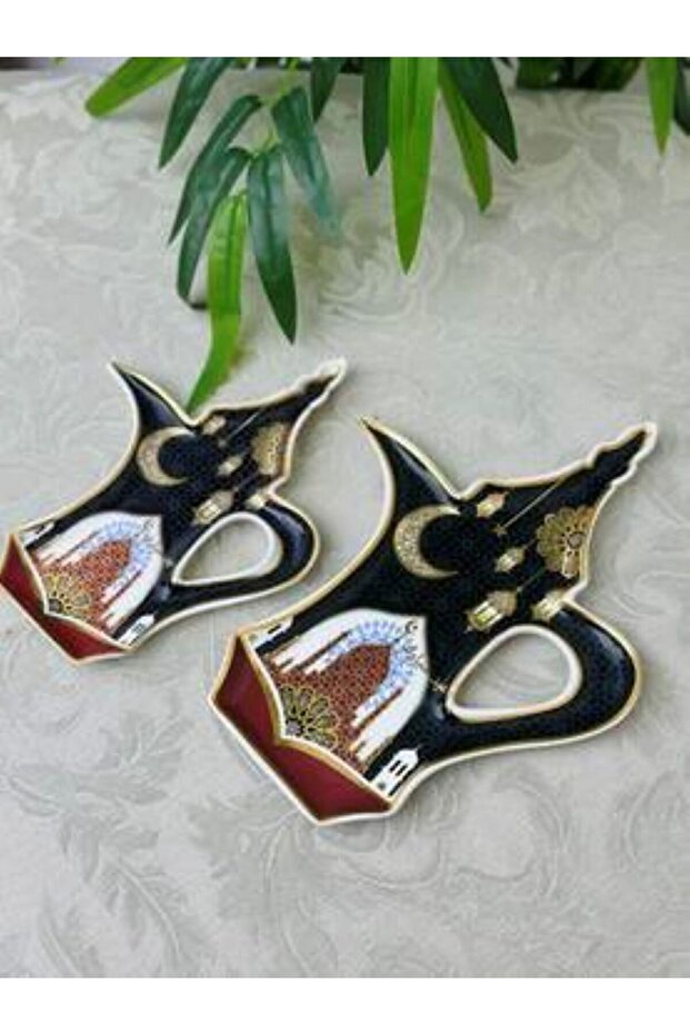 طقم صحون سيراميك شكل دله - 2