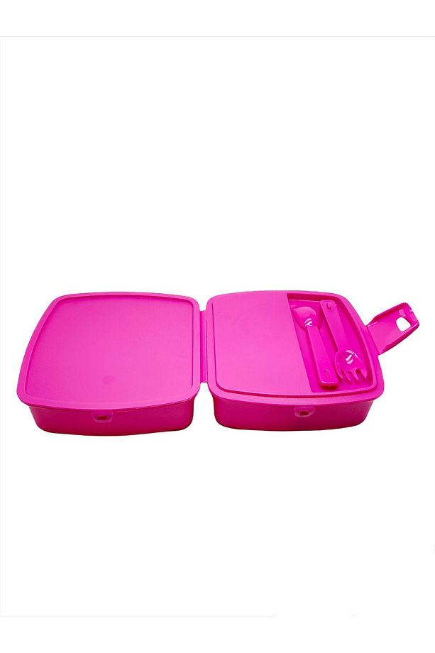İki Katlı Beslenme Kutusu+Pipetli Bardak 400 ml. - 2