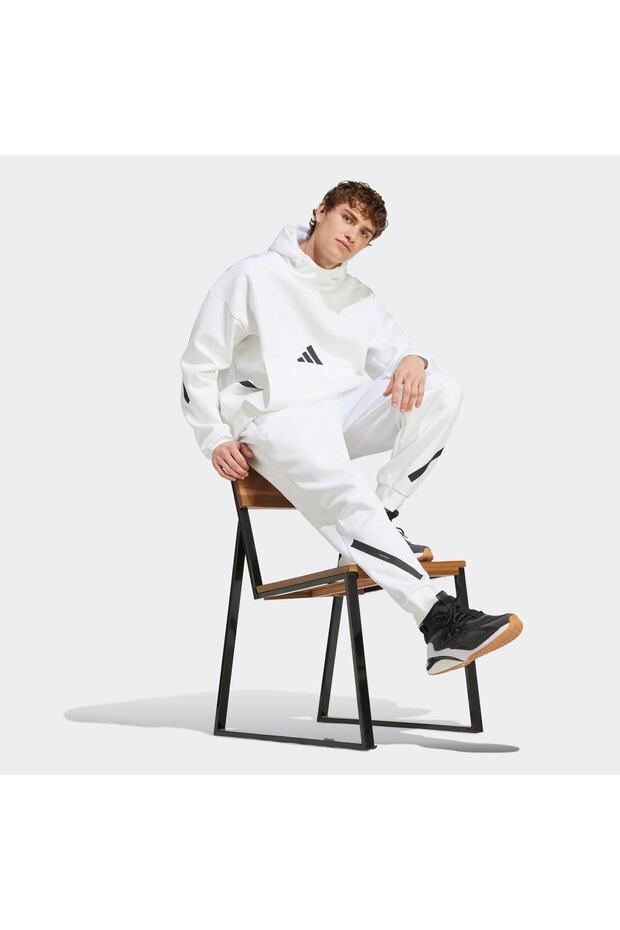 Z.N.E. Erkek Beyaz Eşofman Altı (JF2449) - 4