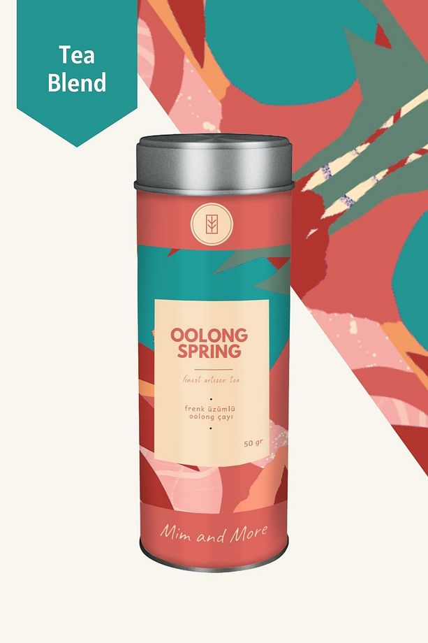 Oolong Spring Tea - Frenk Üzümlü Oolong Çayı, 50 gr - 1