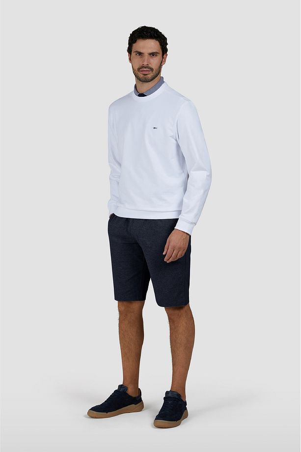 Erkek Normal Bel Pamuklu Regular Fit Lacivert Şort C0P1237-013 - 3