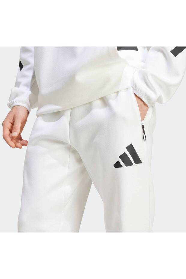 Z.N.E. Erkek Beyaz Eşofman Altı (JF2449) - 5