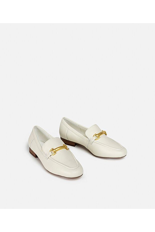 Tokalı Deri Loafer - 3