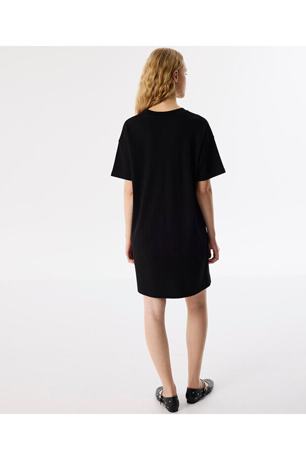 GÖRSEL BASKILI PENYE ELBİSE - 7