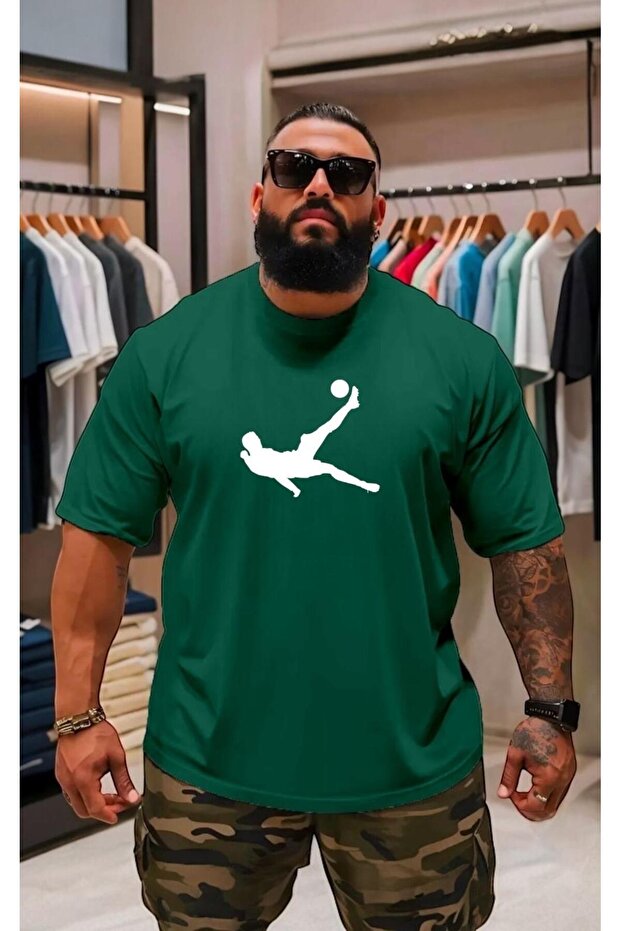 Plus Size Unisex Printed T-Shirt