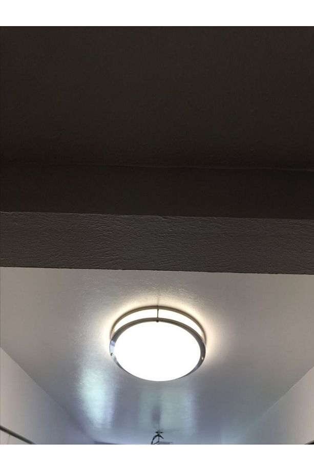 Elektrikle Çalışır Radar Sensörlü Karanlıkta Hareket Gördükçe Yanar 24 Watt 4000 Kelvin Led Aplik - 5