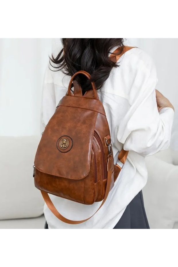 حقيبة ظهر بنية - 2