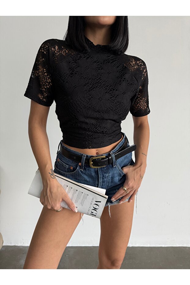 Мереживна блузка - 8