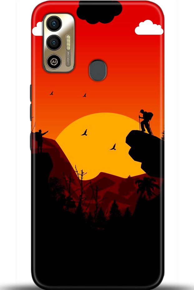 Spark 7t Case Hd Printed Case - Central Anatolia Series 5407