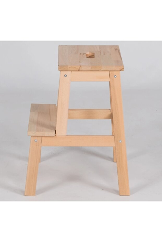 Basamaklı Ahşap Tabure - 3