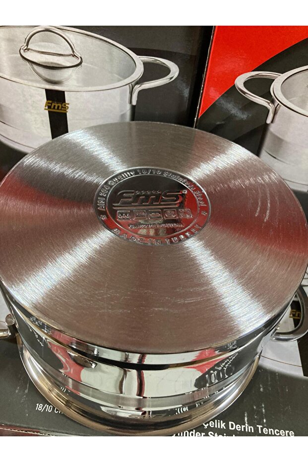 Silindir Derin Tencere 20 CM - 3