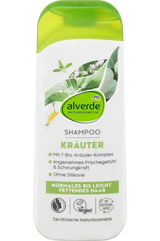 Alman Kalitesi dm Alverde Dogal Kozmetik Bitkisel şampuan, 200 ml - 1