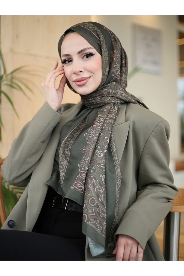 Arya Desen Hint Pamuk Şal - 3
