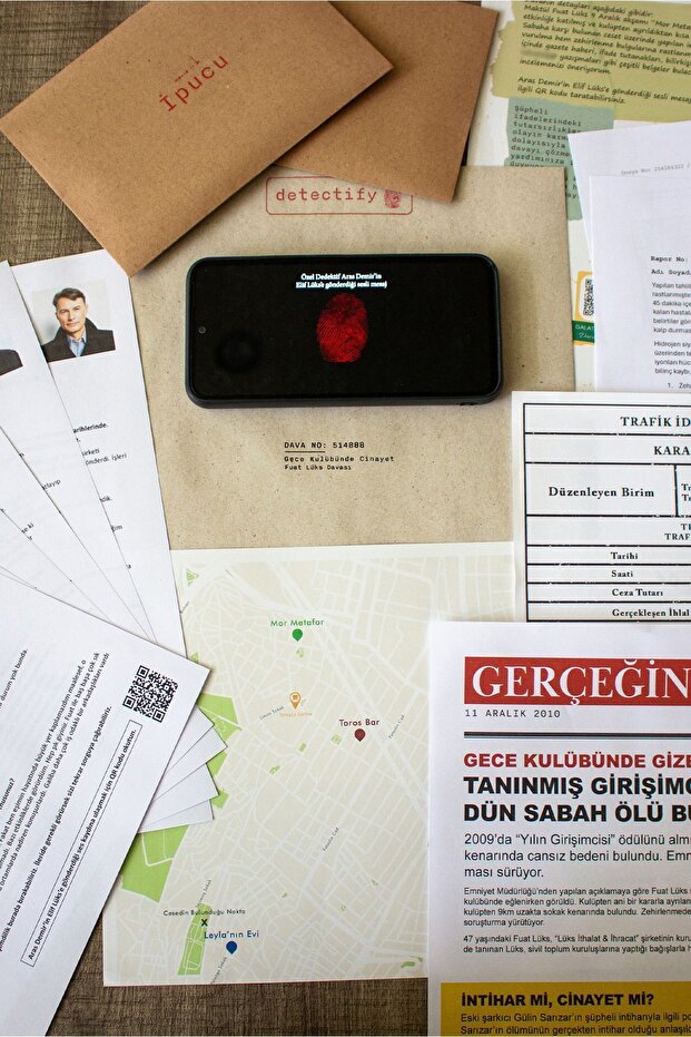 Murder in Nightclub, Detective Game, Case-Solving Box Game, Murder-Solving Detective Game - 4