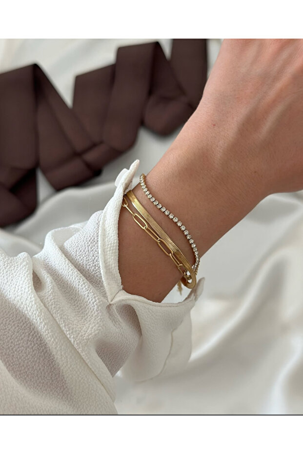 Çelik 3’lü Bileklik - 1