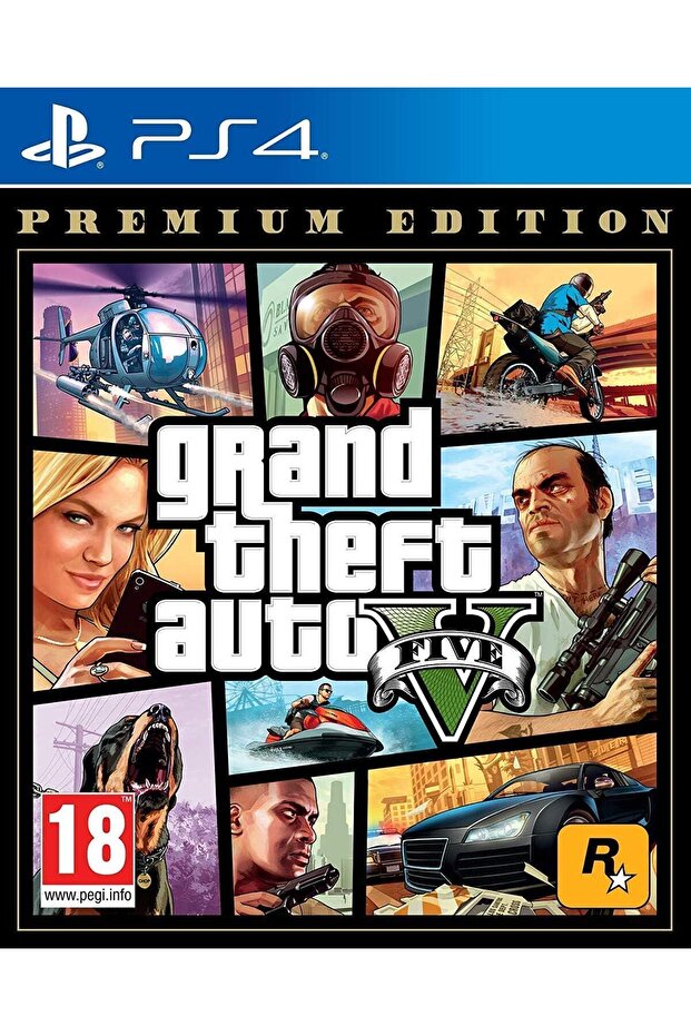 Gta 5 Premium Edition Ps4 Oyun JELATİNSİZ - 1