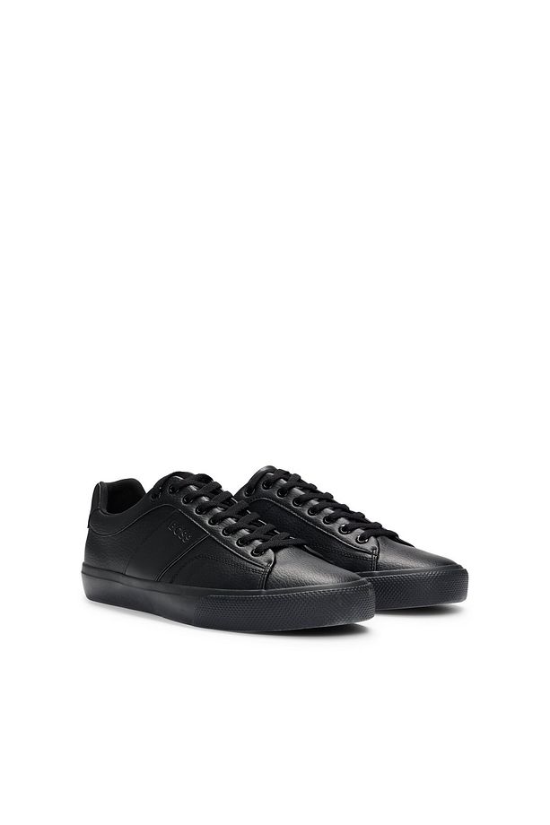 Logolu Deri Sneaker Ayakkabı Erkek AYAKKABI 50522833 005 - 1