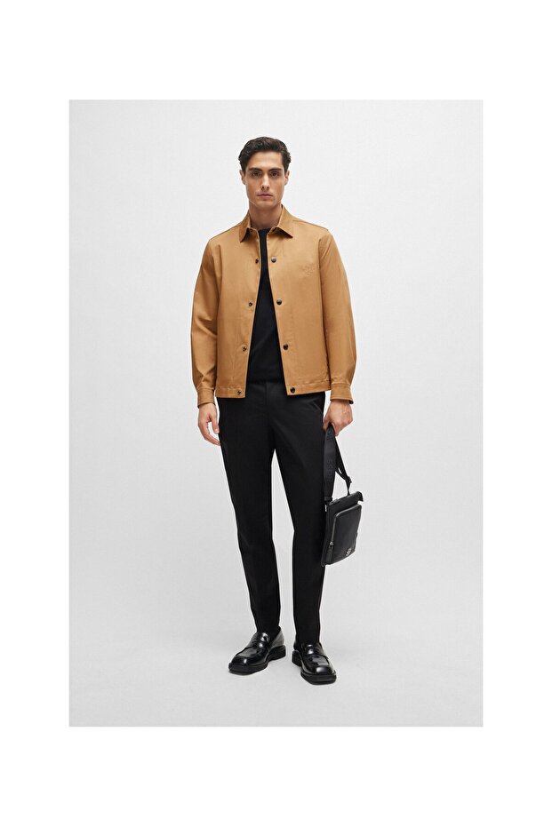 Çift monogramlı donanım süslemeli zarf çanta - 5