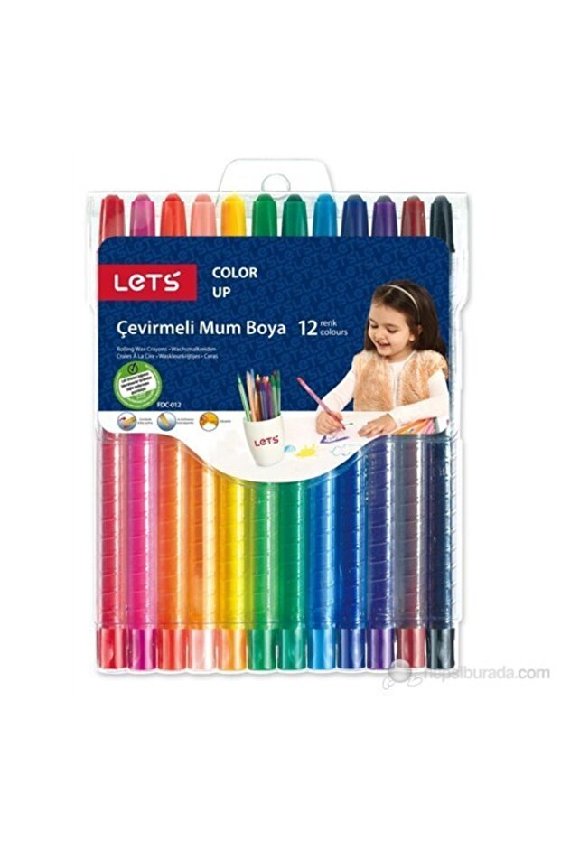 Mum Boya Çevirmeli 12 Li - 1