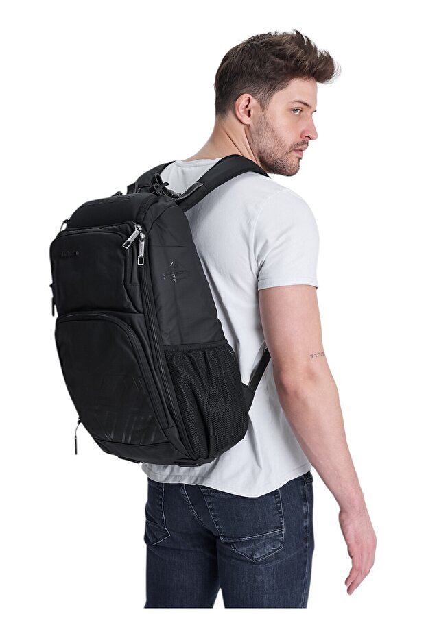 B00461 Model Black Backpack - 1