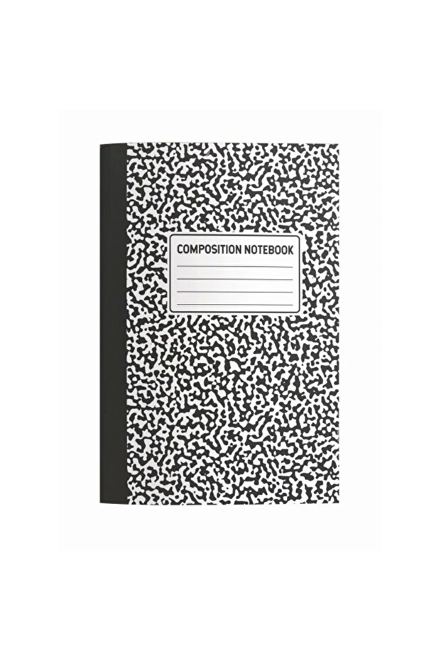 64801-6 Composition Notebook A4 Lined Black - 1