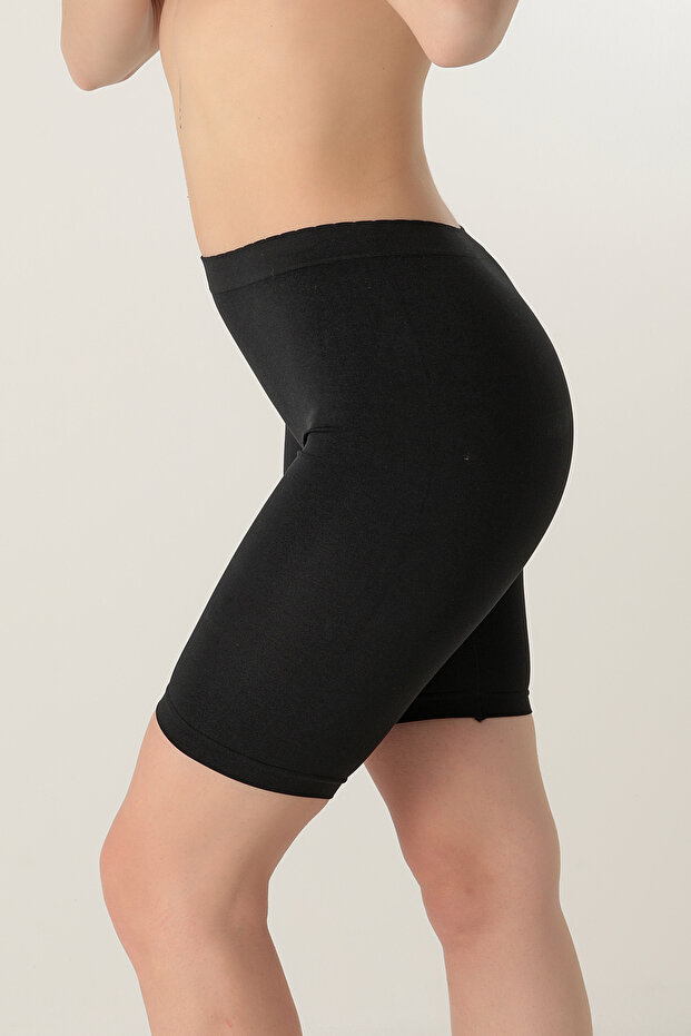 Seamless Normal Bel Kısa Tayt - 3