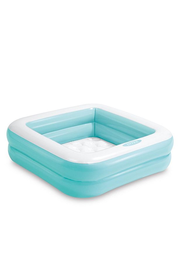 Şişme Taban Mini Kare Havuz 86x86x25 Cm Mavi - 1