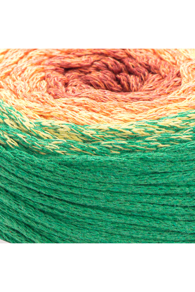 Macrame Cotton Spectrum - %80 Pamuk, %20 Polyester, 250g/225m, Renk Geçişli Makrome İpi - 2