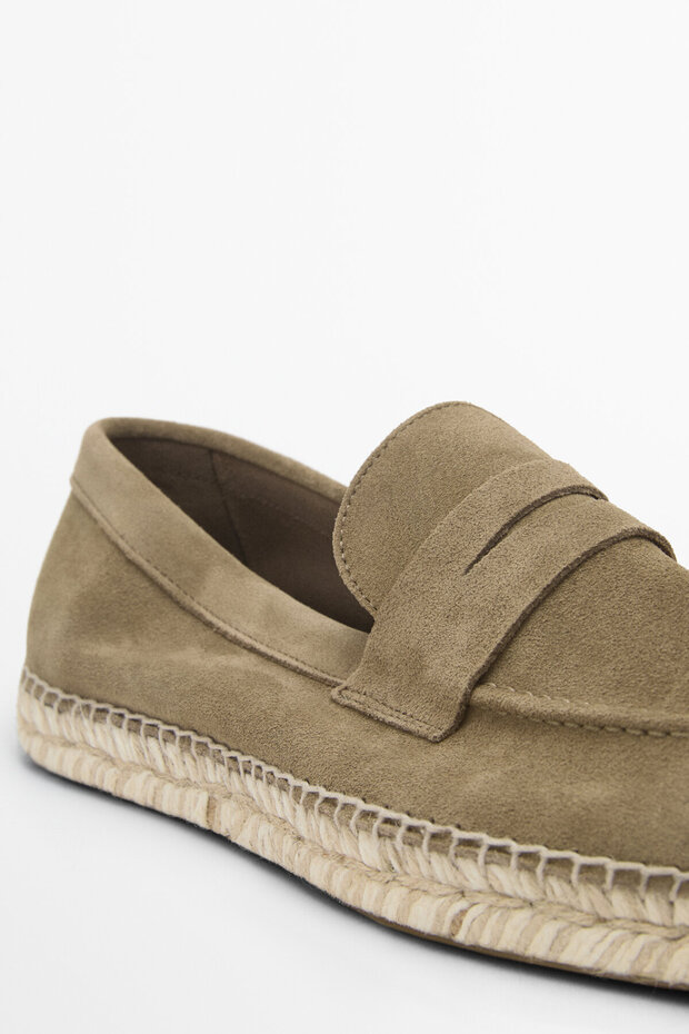 Dekoratif bantlı espadril - 5