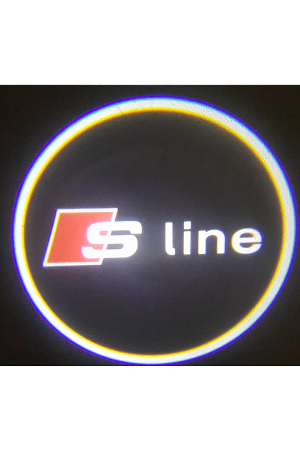 S Line Pilli Yapıştırmalı Karanlık Ve Mesafe Sensörlü Mıknatıssız Kapı Altı Led Logo (2 Adet) - 1