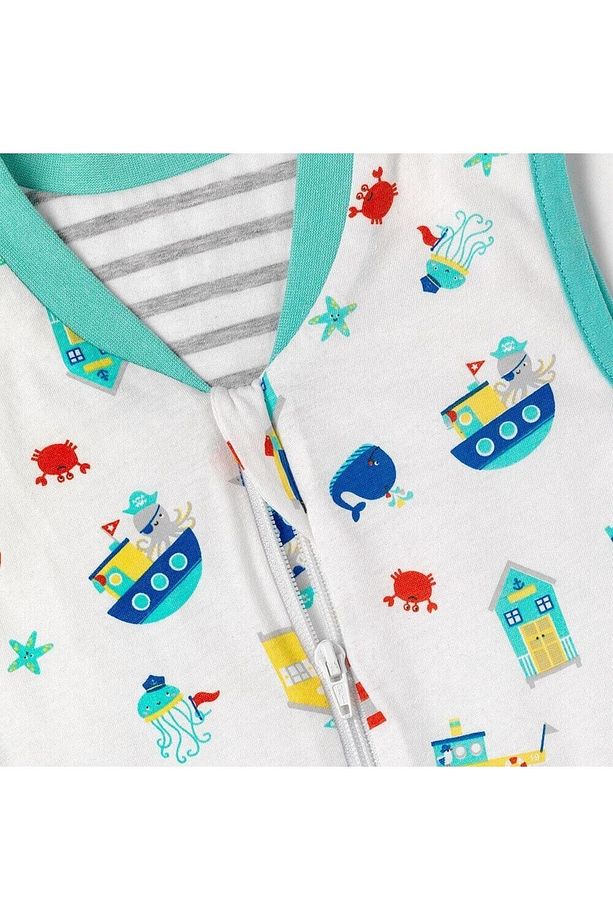 Zoozoo Kışlık Kolsuz Bebek Torba Uyku Tulumu 1 Tog - 4