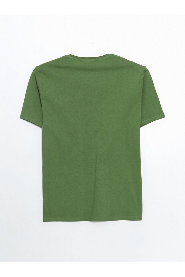 LCW ECO Yeşil Standart Kalıp Erkek Şortlu Pijama Takımı - 3