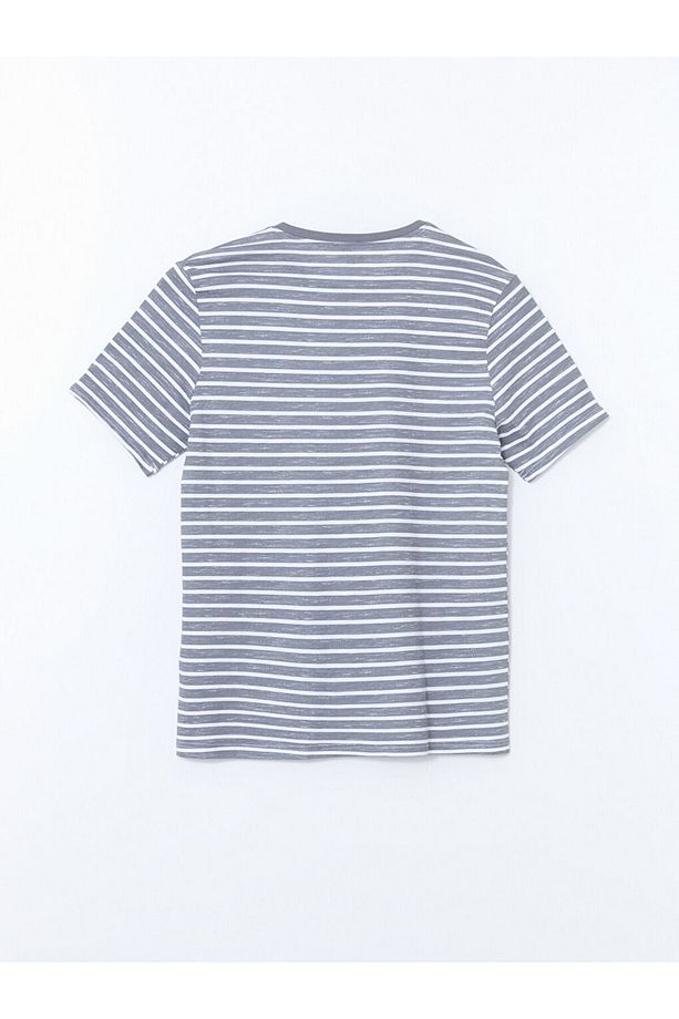 LCW Standart Kalıp Erkek Şortlu Pijama Takımı - 7