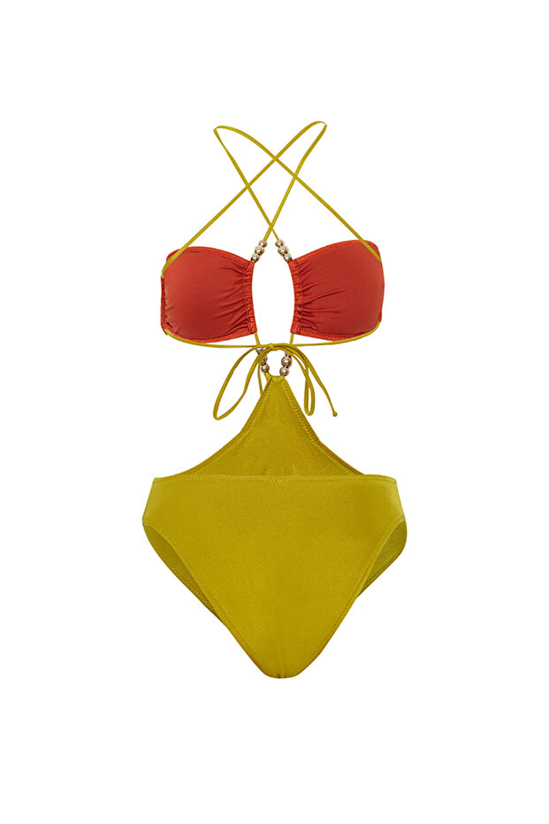 Çapraz Askılı Mayokini - 2