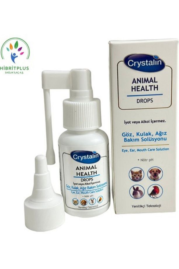 Crystalin Kedi Köpek Göz ve Kulak Temizleme Solüsyonu 50 ml - 2