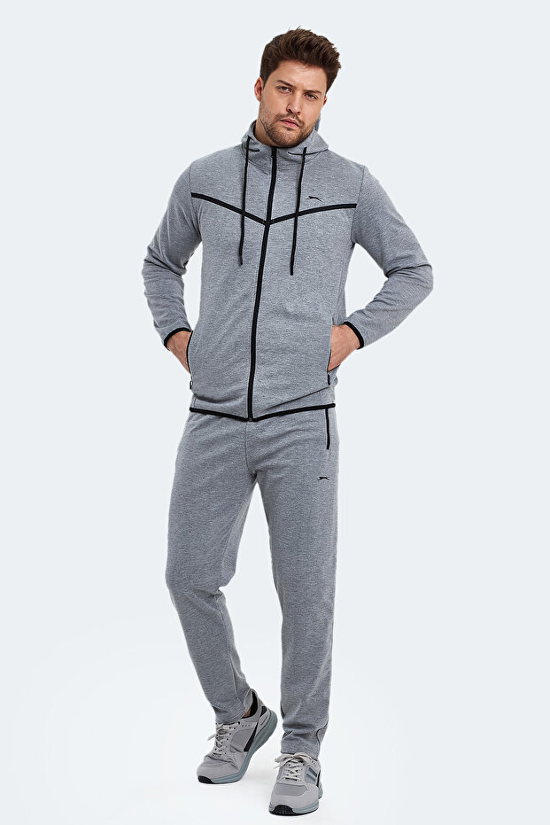 ORKA IN Erkek  Koyu Gri Eşofman Takımı - 7