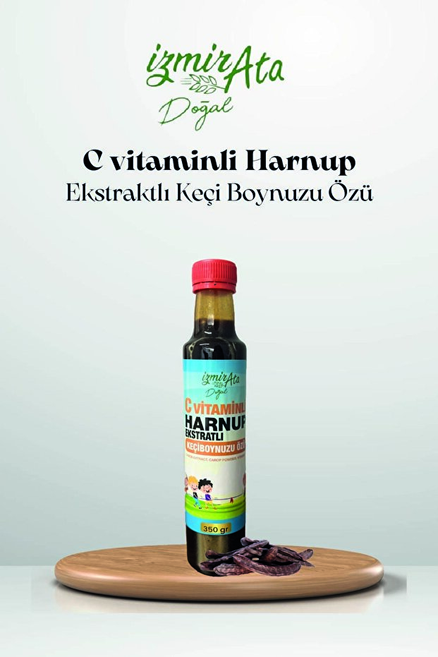 C Vitaminli Harnup Ekstraktlı Keçiboynuzu Özü-350 ml - 1
