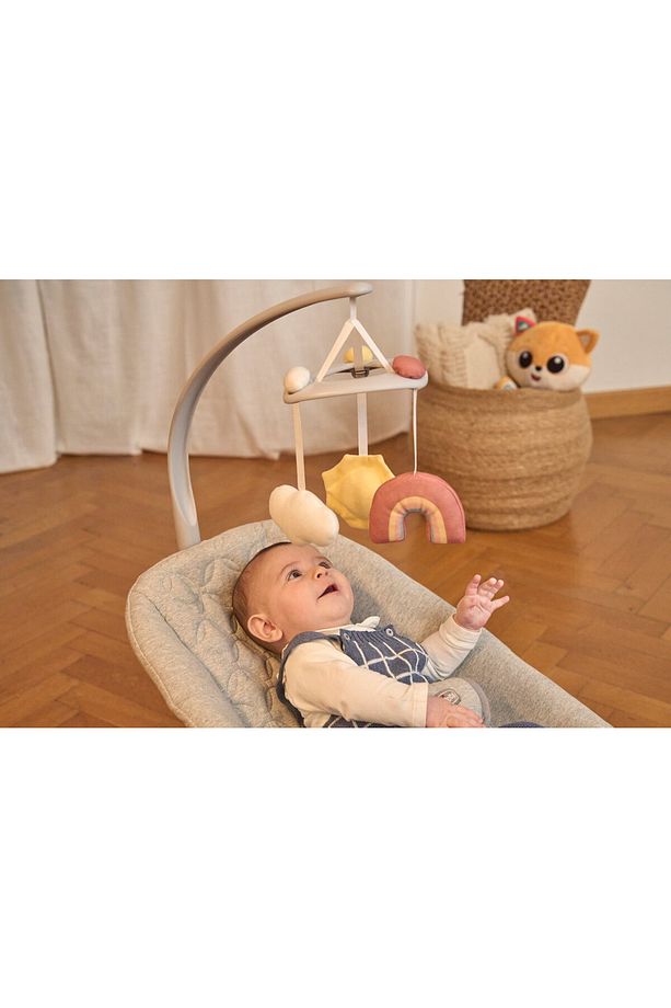 ZEN WAVE FLOATING BOUNCER WOODEN GREY - 5