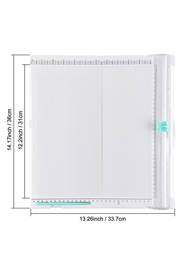 Scoring Board Paper Trimmer Scoring Board Craft Paper Cutter Folding Scorer for DIY Scrapbooking Car