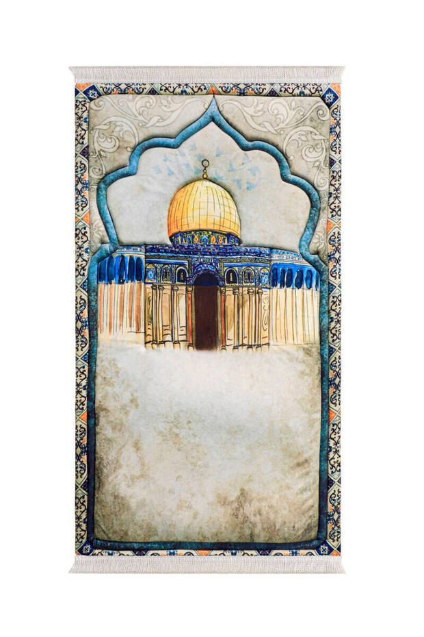 Taş Kapitone Süngerli Seccade - 1