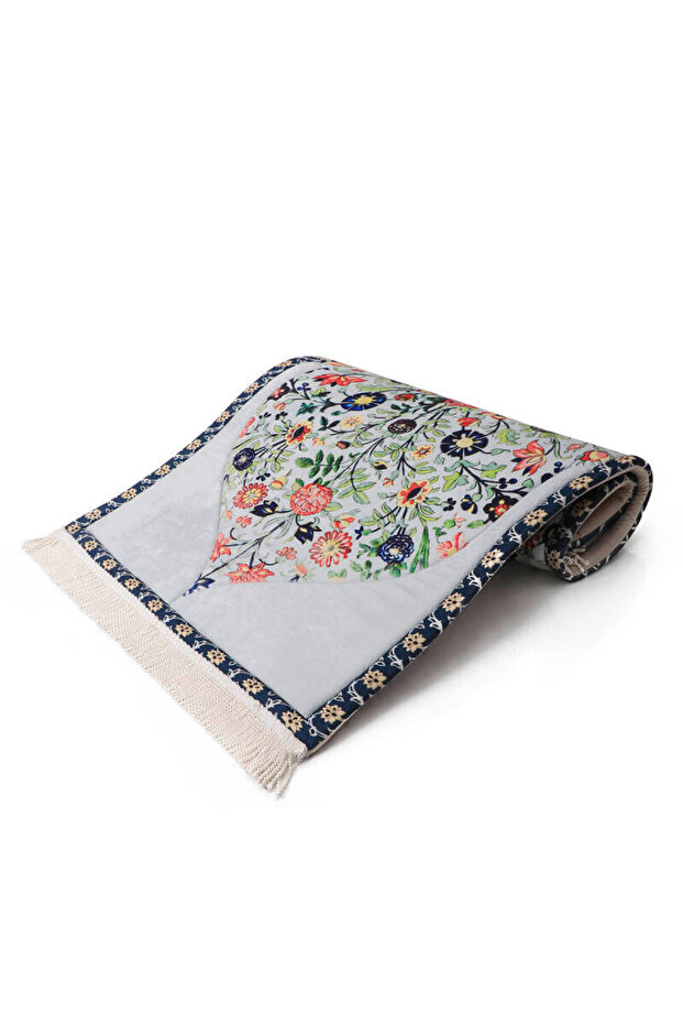 Gri Kapitone Süngerli Seccade - 2