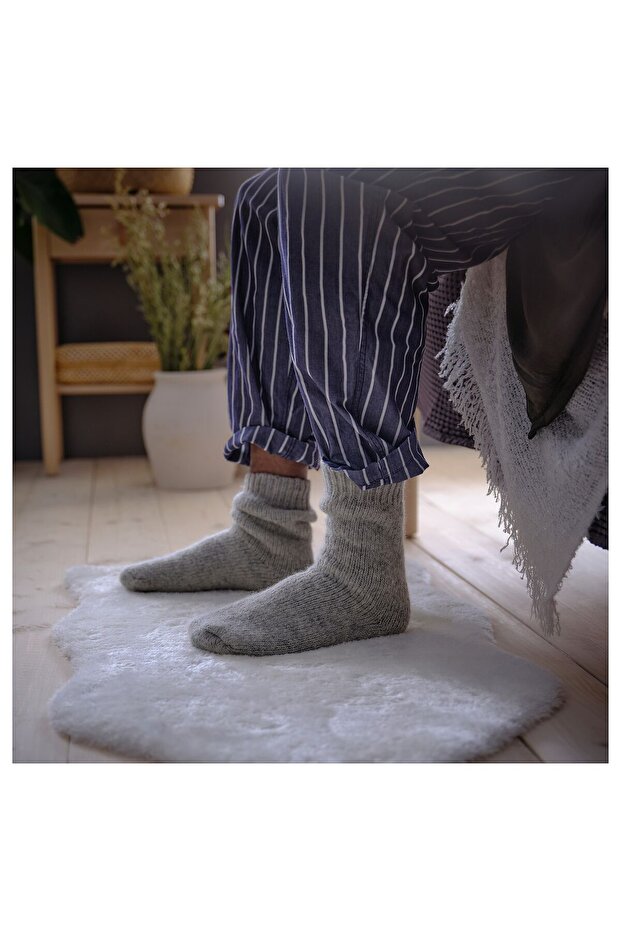 سجادة، بيضاء، 55×85 سم - 4