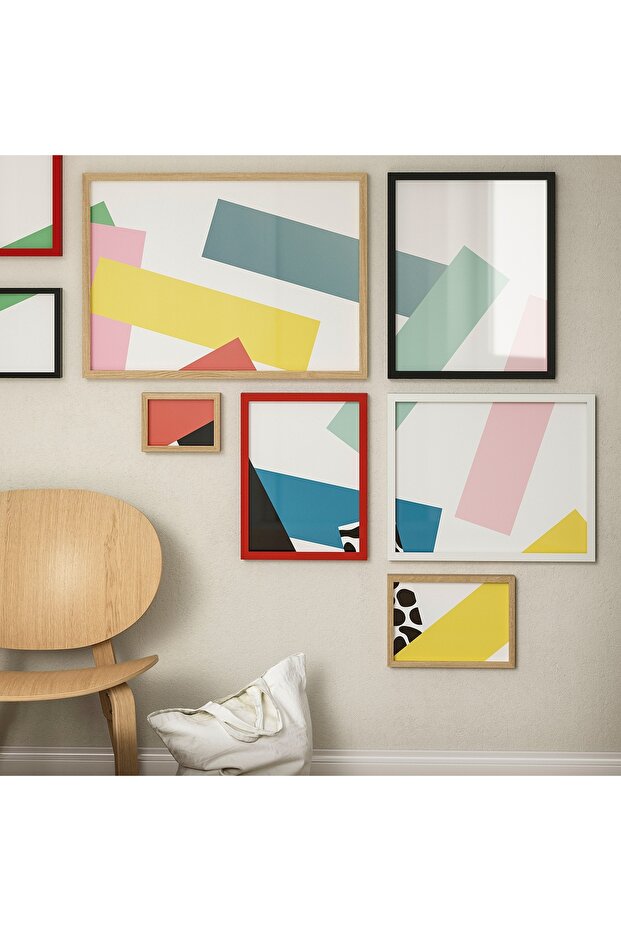 إطار، تأثير خشب البلوط، 13×18 سم - 6