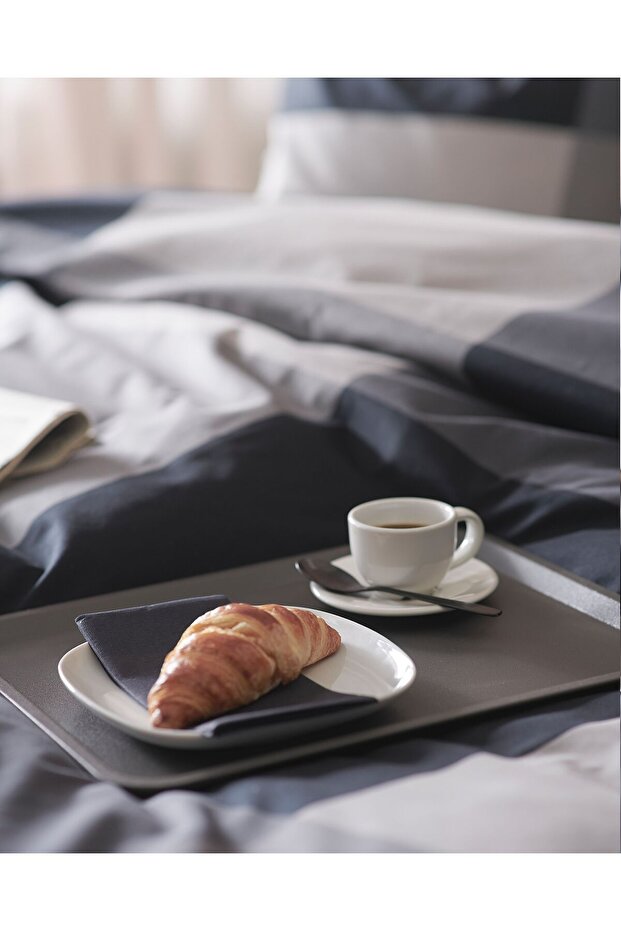 صينية، رمادي، 37×29 سم - 3