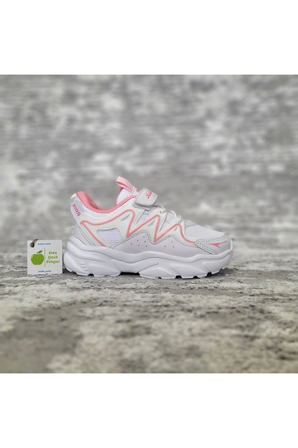 Anatomik Fuspedli Hafif Rahat Yumuşak Esnek Kız Erkek Unisex Çocuk Günlük Sneaker Spor Ayakkabı - 1