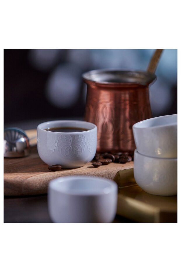 كوب كافا، أبيض، 6 سم مكعب - 3