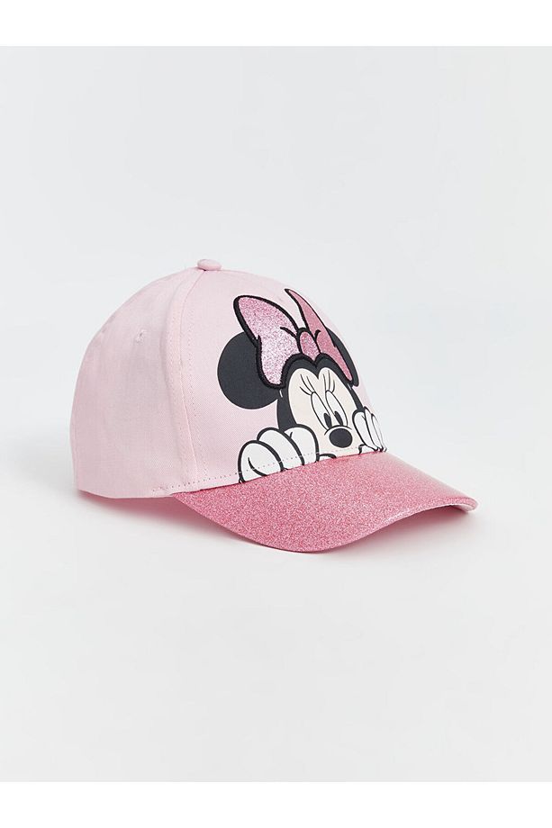 LCW ACCESSORIES Minnie Mouse Nakışlı Kız Çocuk Kep Şapka - 1