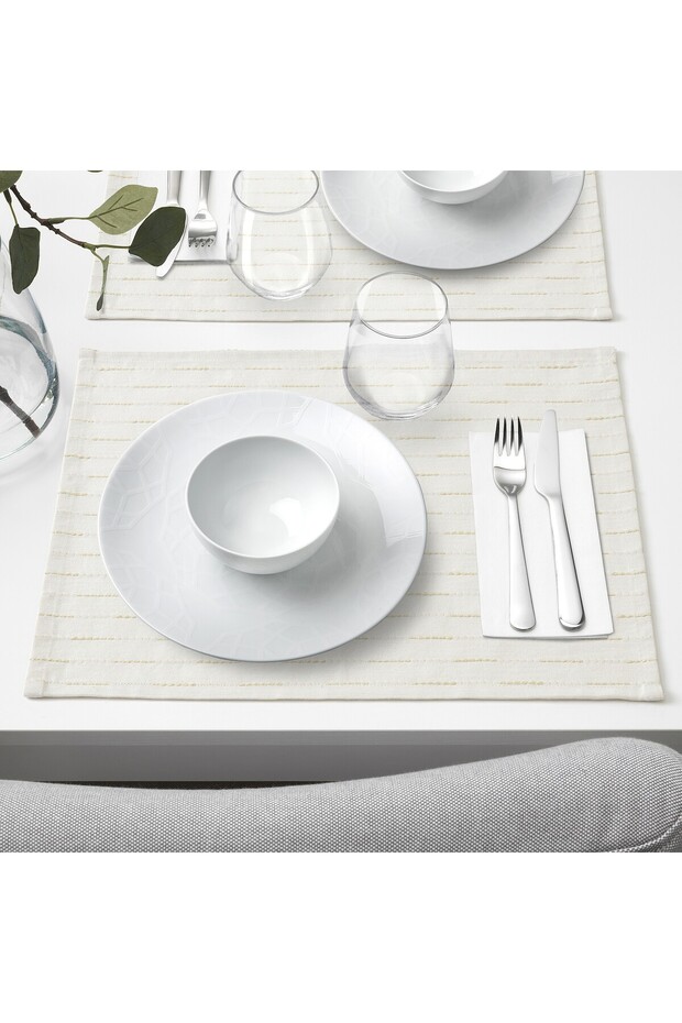 طبق، أبيض، 26 سم - 2